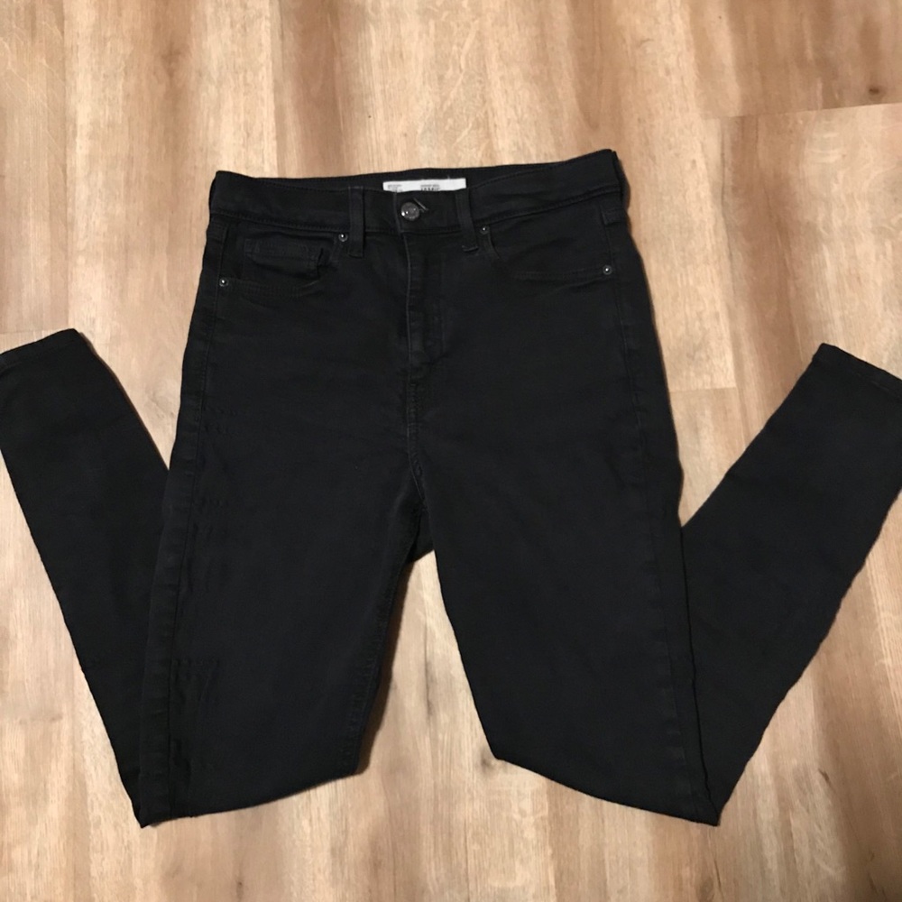 Black Topshop Jamie jean